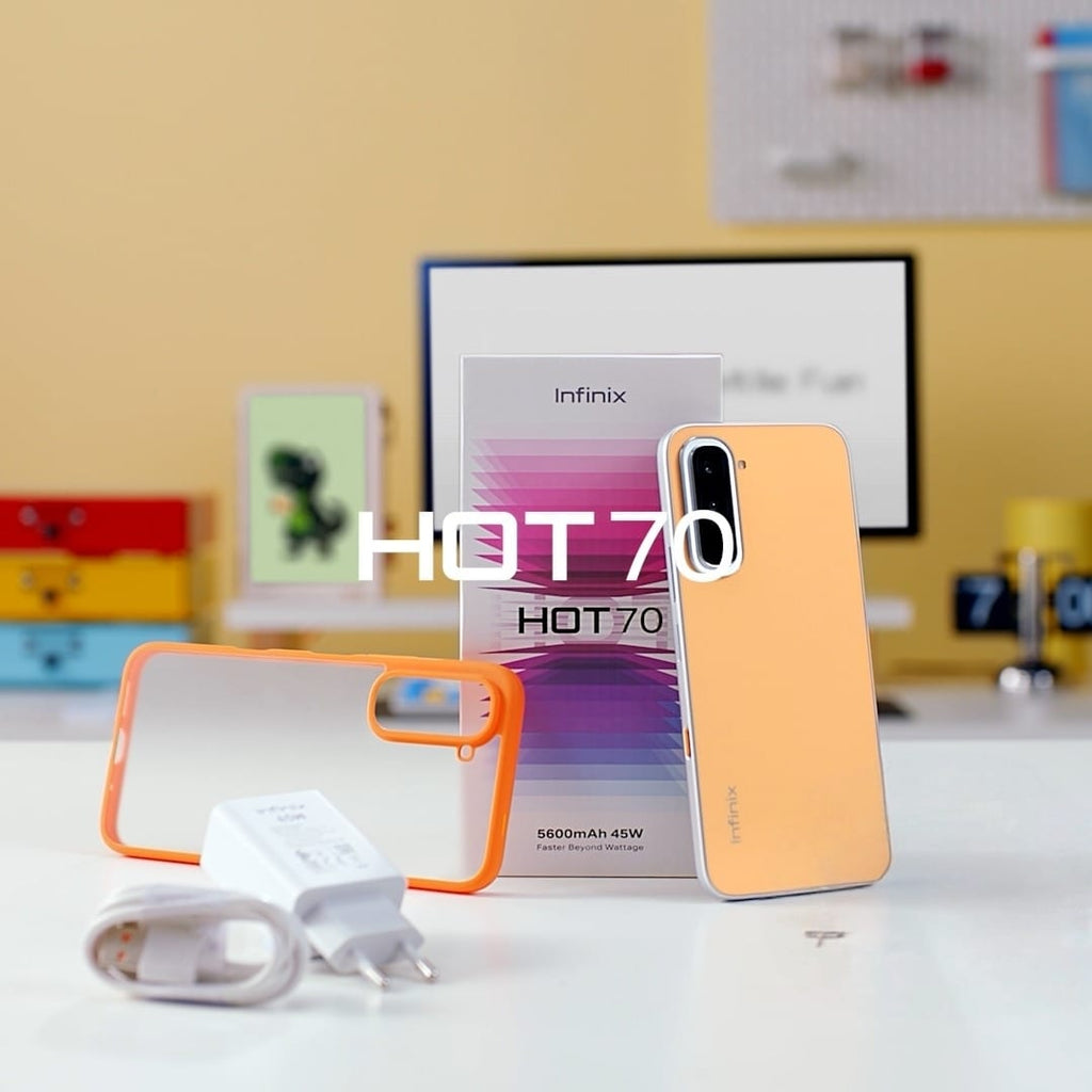Infinix Hot 70 4GB + 4GB RAM Extendida / 256GB